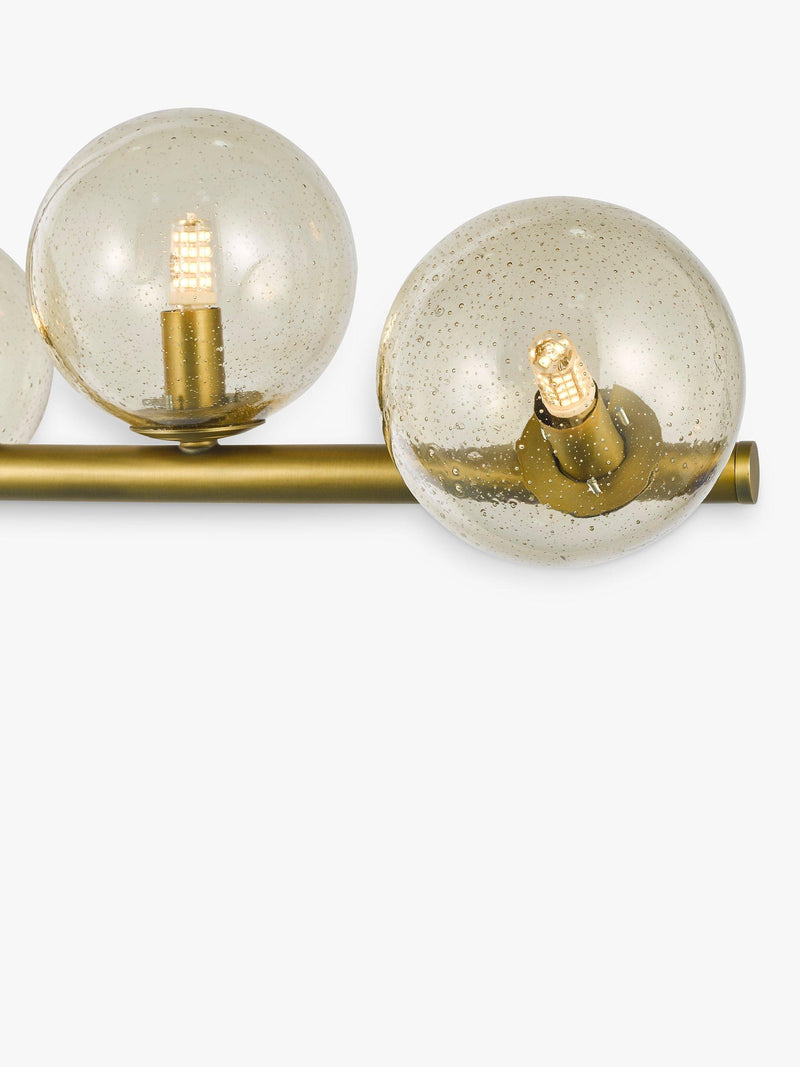 John Lewis bubble glass bar ceiling light warm brass - UK version