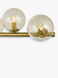 John Lewis bubble glass bar ceiling light warm brass - UK version