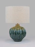 John Lewis Urchin Ceramic Table Lamp, Green