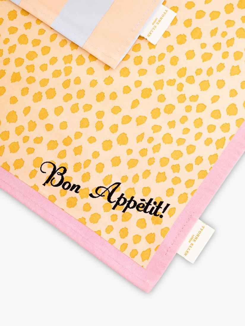 Yvonne Ellen tea towels lobster and bon appetit set of 2, UK version