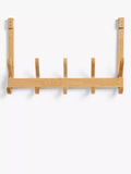 John Lewis over door rack 5 hooks natural - British product