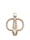Matchstick Monkey beige giraffe teething toy with gel applicator - British product