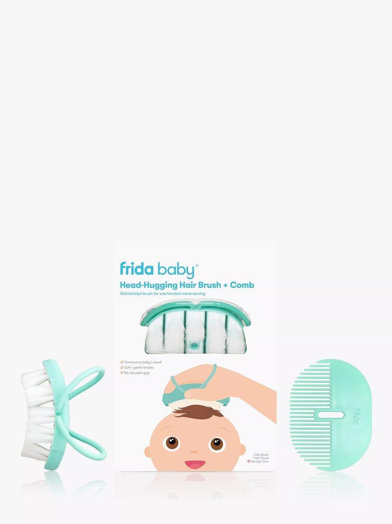 Fridababy Head-Hugging Brush and Styling Comb Multi - British product