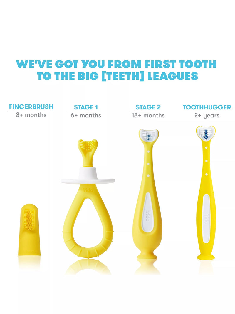Fridababy training toothbrush set multi, imported from the UK