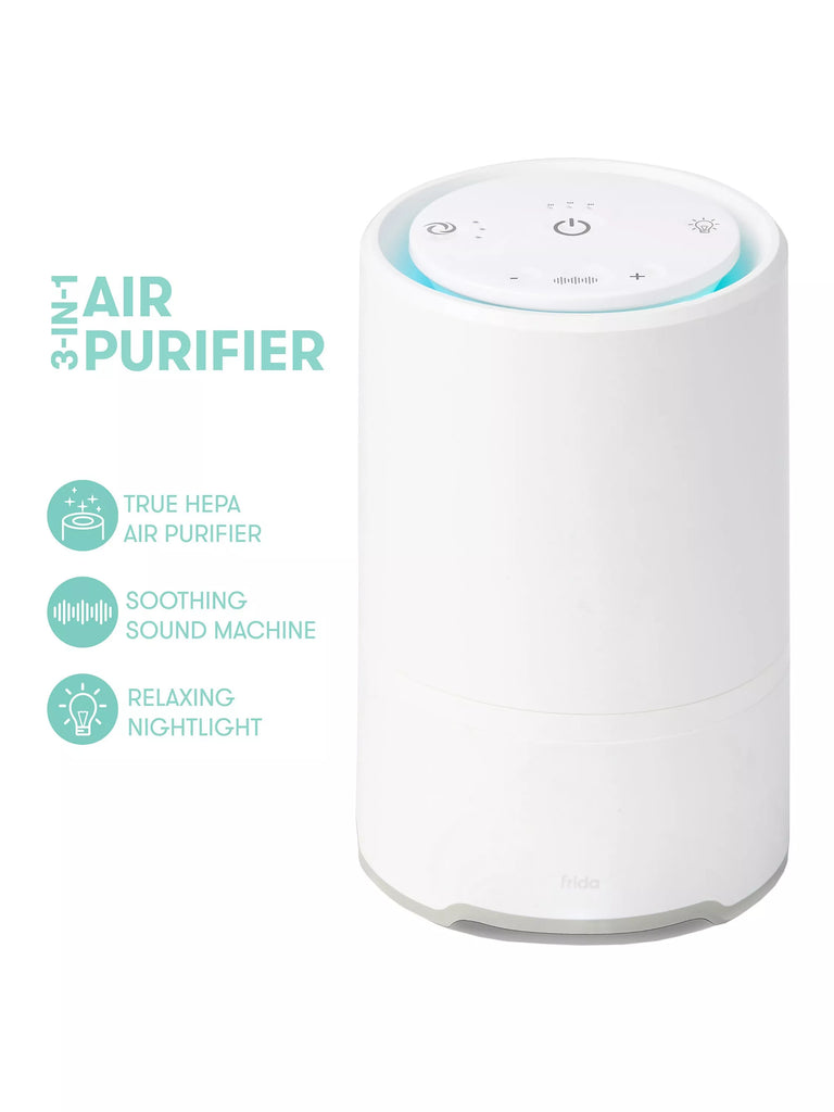 Fridababy 3-In-1 Air Purifier with Sound Machine & Nightlight