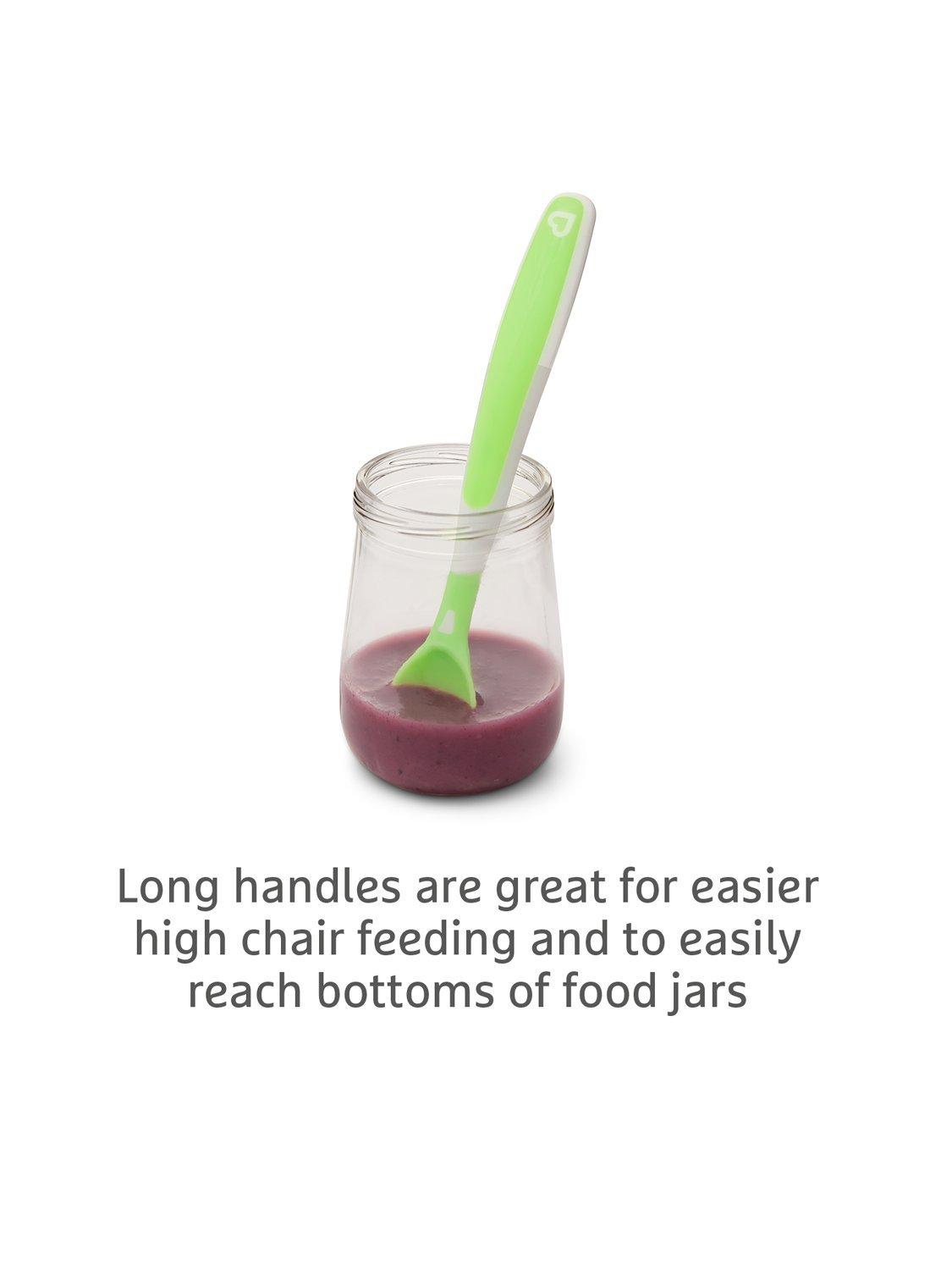 Munchkin Soft Tip Infant Spoons set of 6, imported from the UK