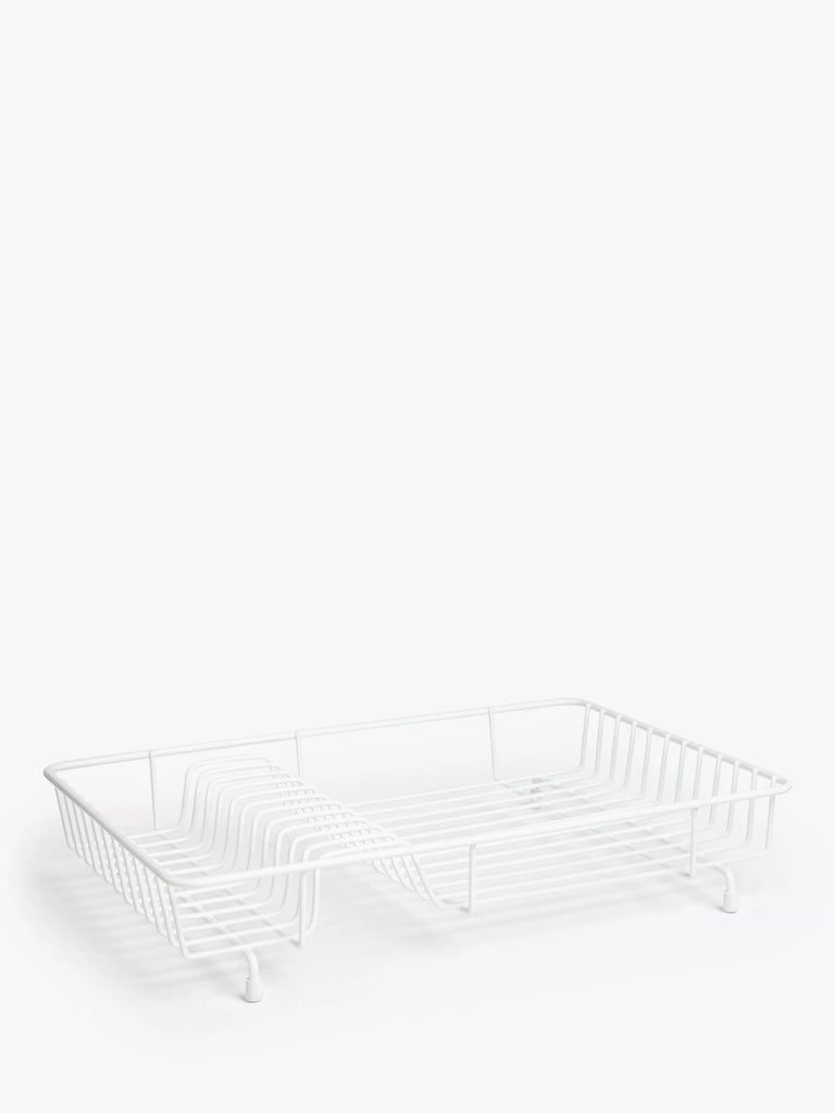 John Lewis ANYDAY Wire Dish Drainer, White