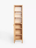 John Lewis slatted bathroom tallboy bamboo, imported from the UK