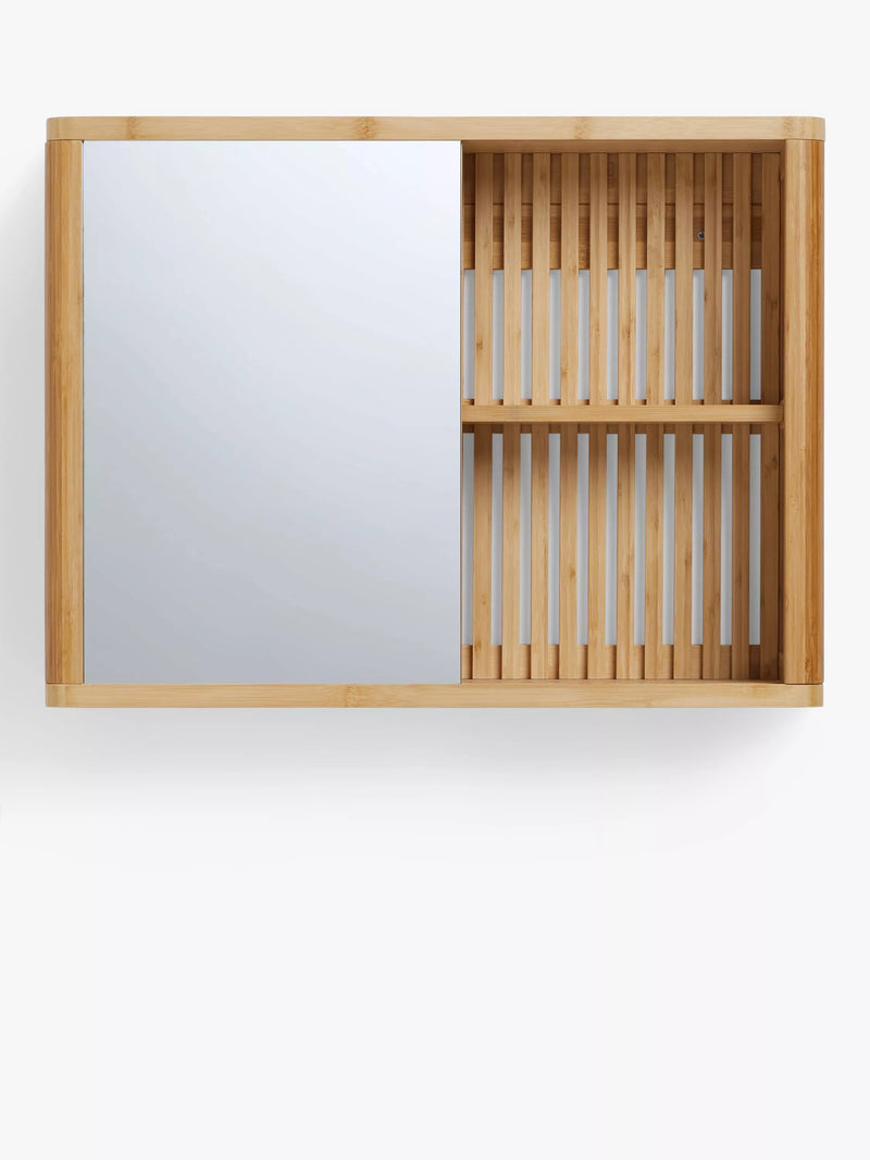 John Lewis mirrored slatted bathroom cabinet, UK version