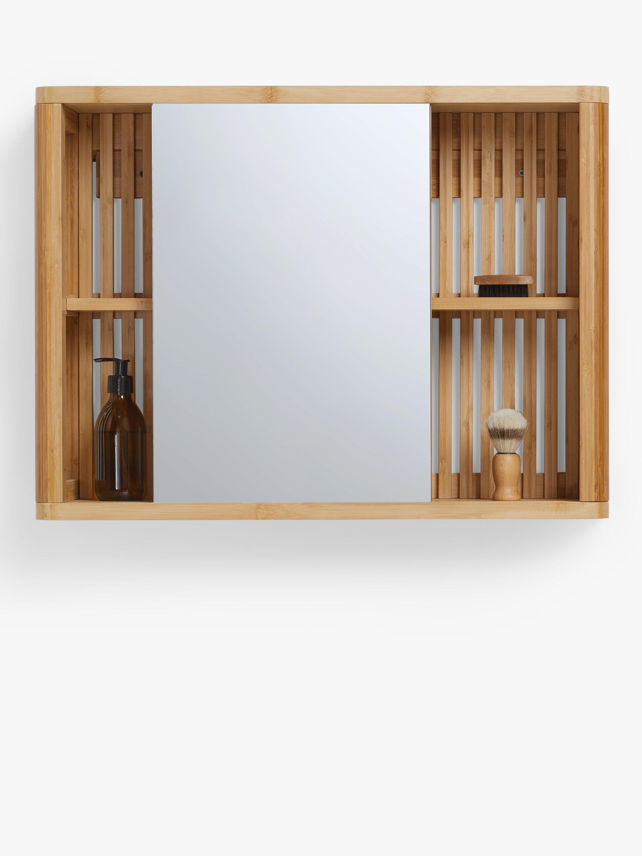 John Lewis mirrored slatted bathroom cabinet, UK version