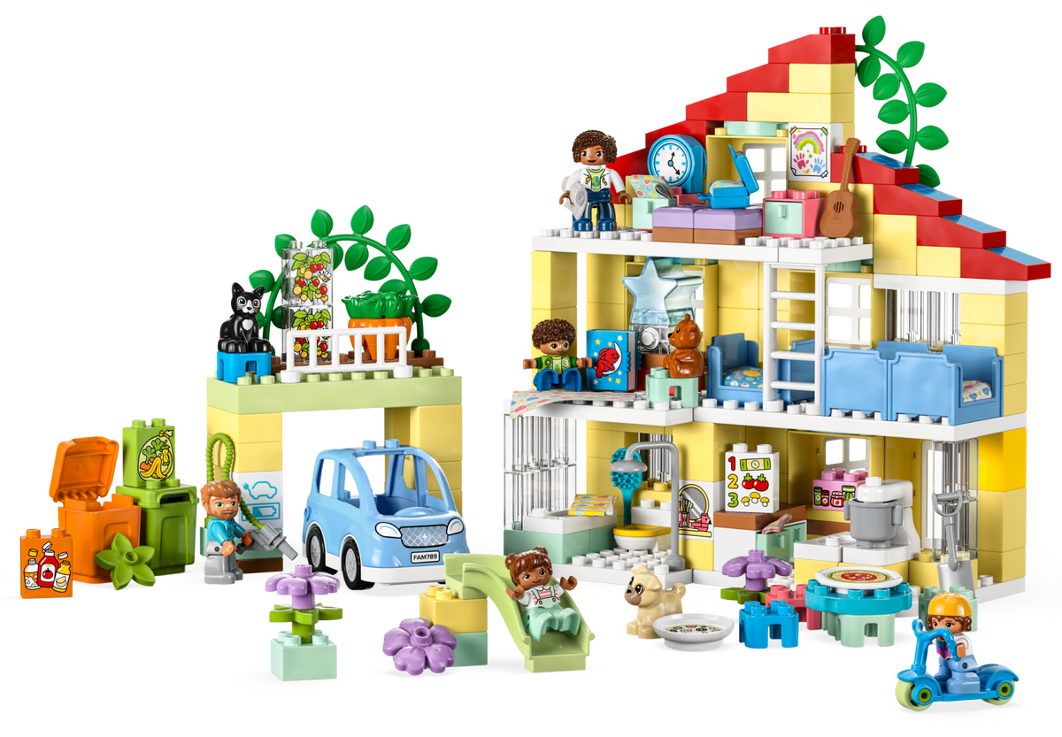 Duplo 3in1 Family House 218 Pieces - British product