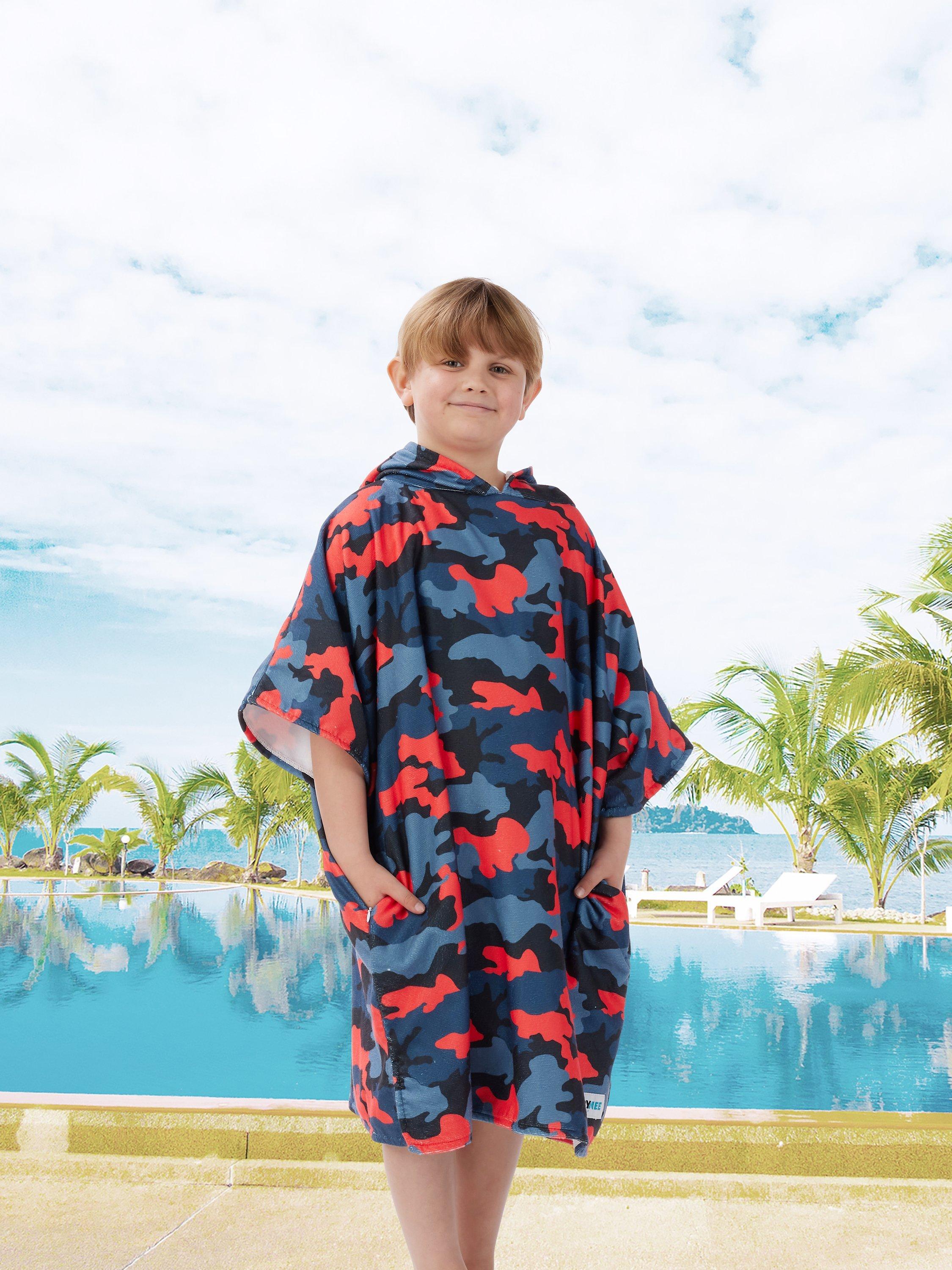 DryMee Camo Print Hooded Towel - British product