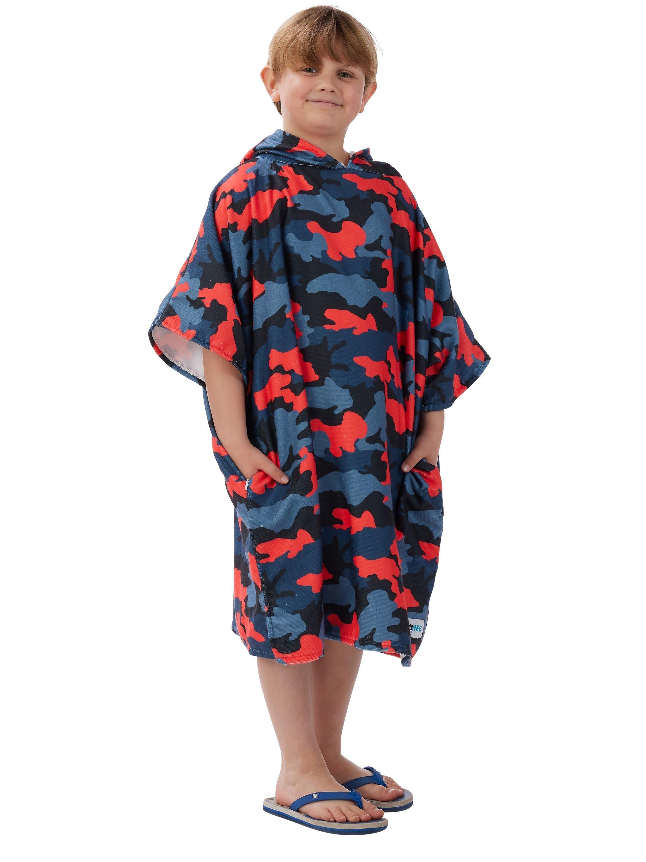 DryMee Camo Print Hooded Towel - British product