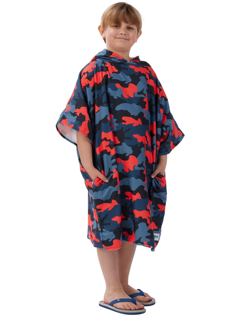DryMee Camo Print Hooded Towel - British product