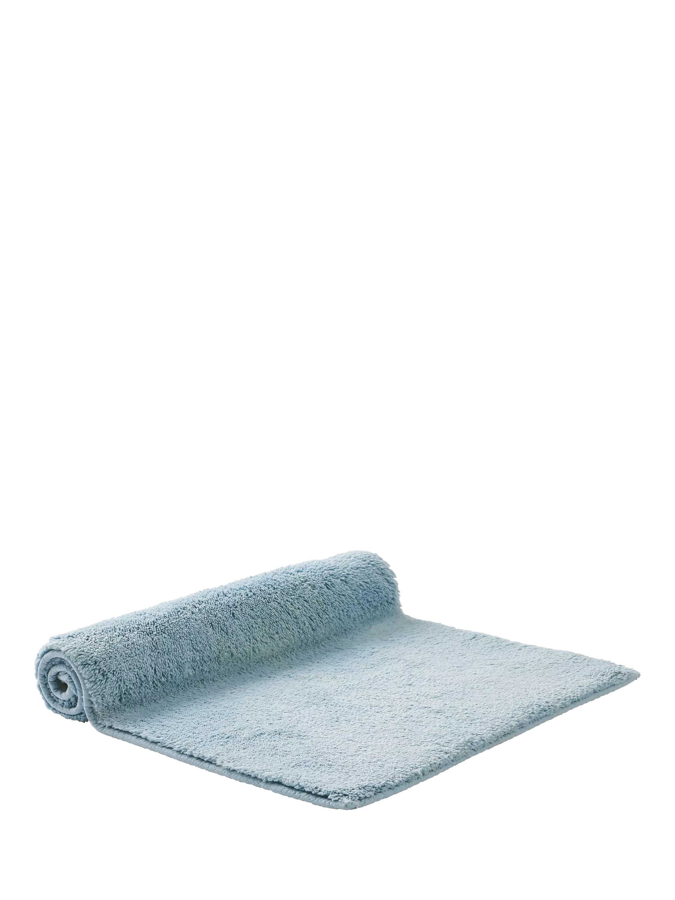 Christy Deep Pile Bath Mat - Soft Chambray