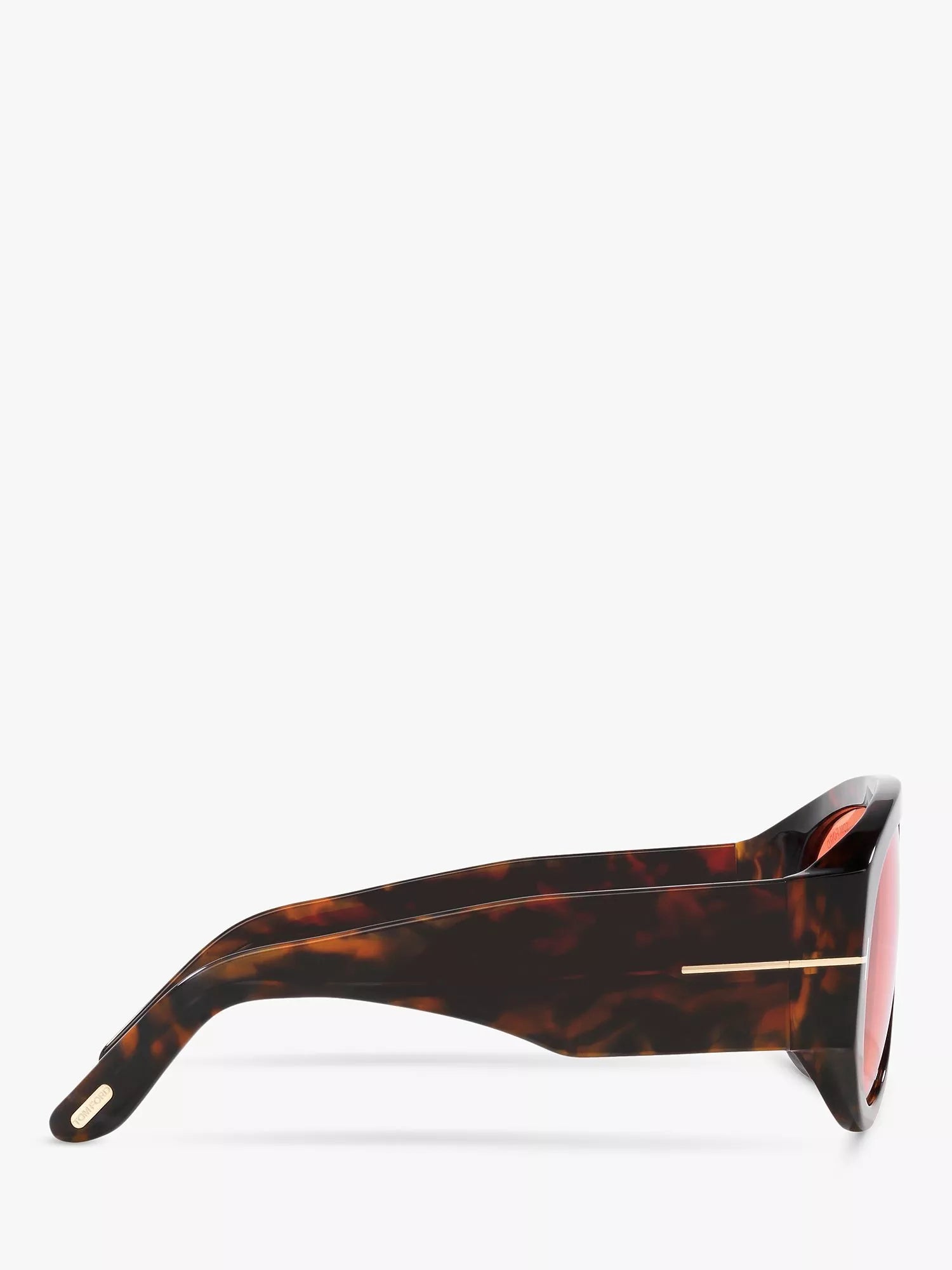TOM FORD brown and pink aviator sunglasses, UK version