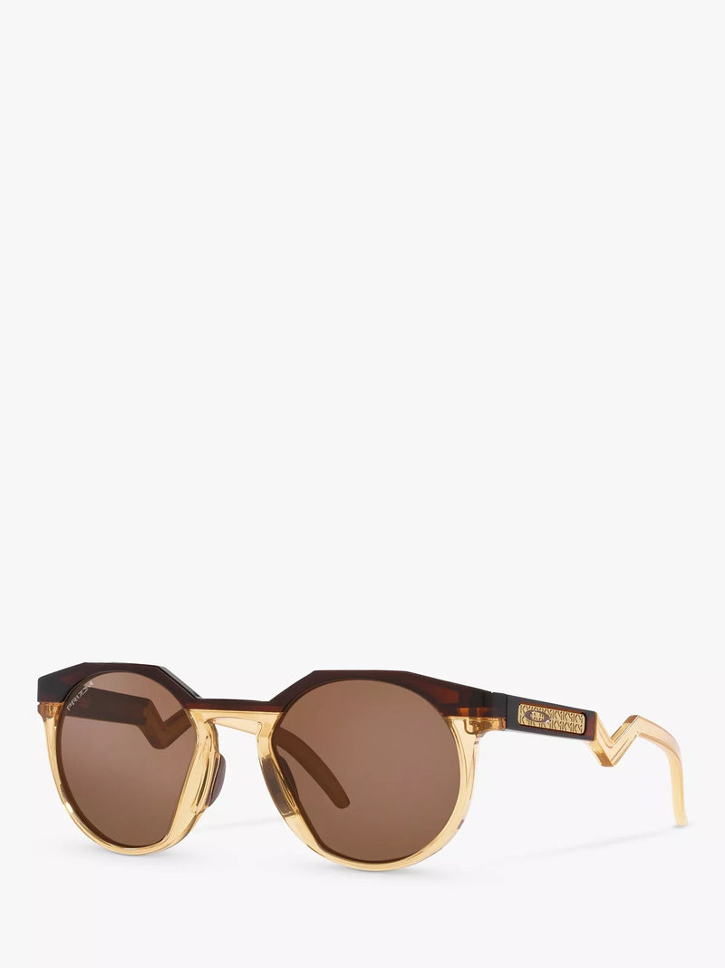 Oakley classic round sunglasses brown frame 52mm, UK version