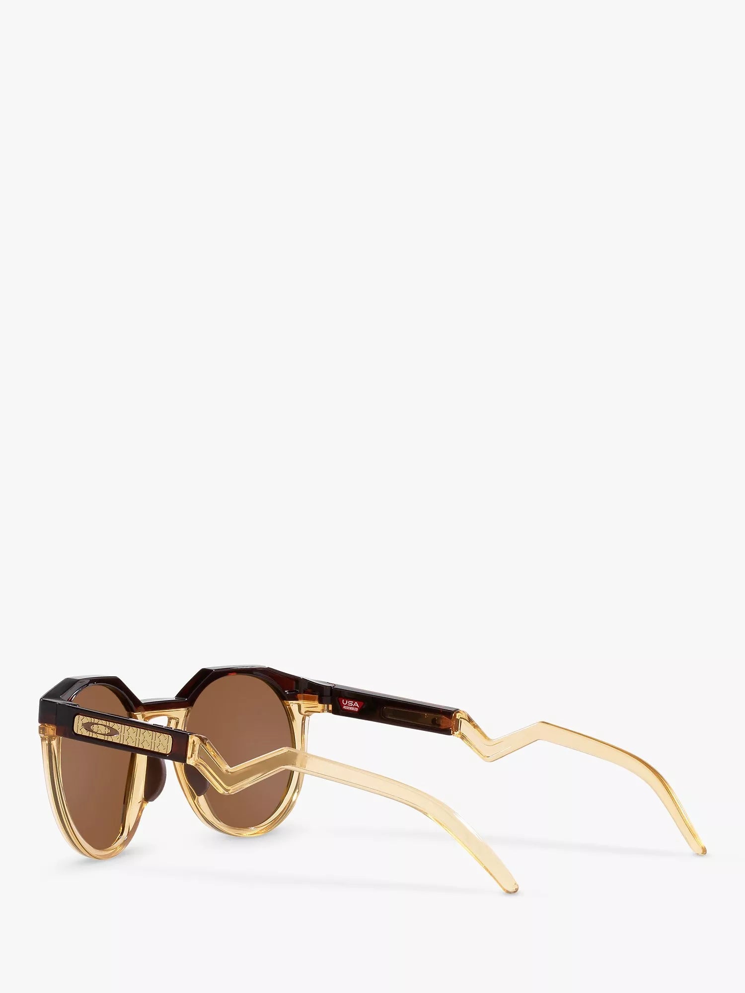 Oakley classic round sunglasses brown frame 52mm, UK version