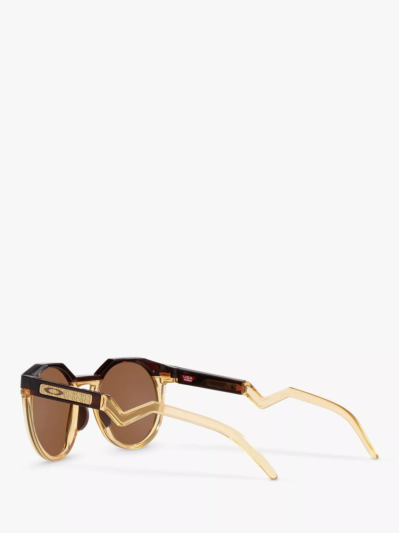 Oakley classic round sunglasses brown frame 52mm, UK version