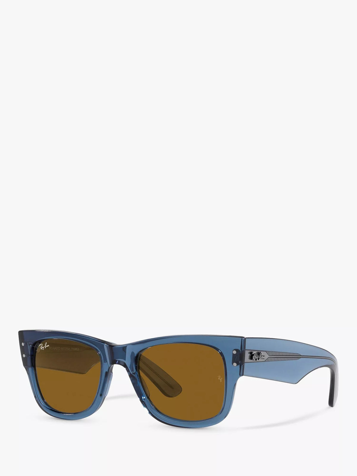 Ray-Ban Mega Wayfarer sunglasses transparent blue - British product