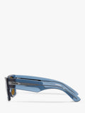 Ray-Ban Mega Wayfarer sunglasses transparent blue - British product