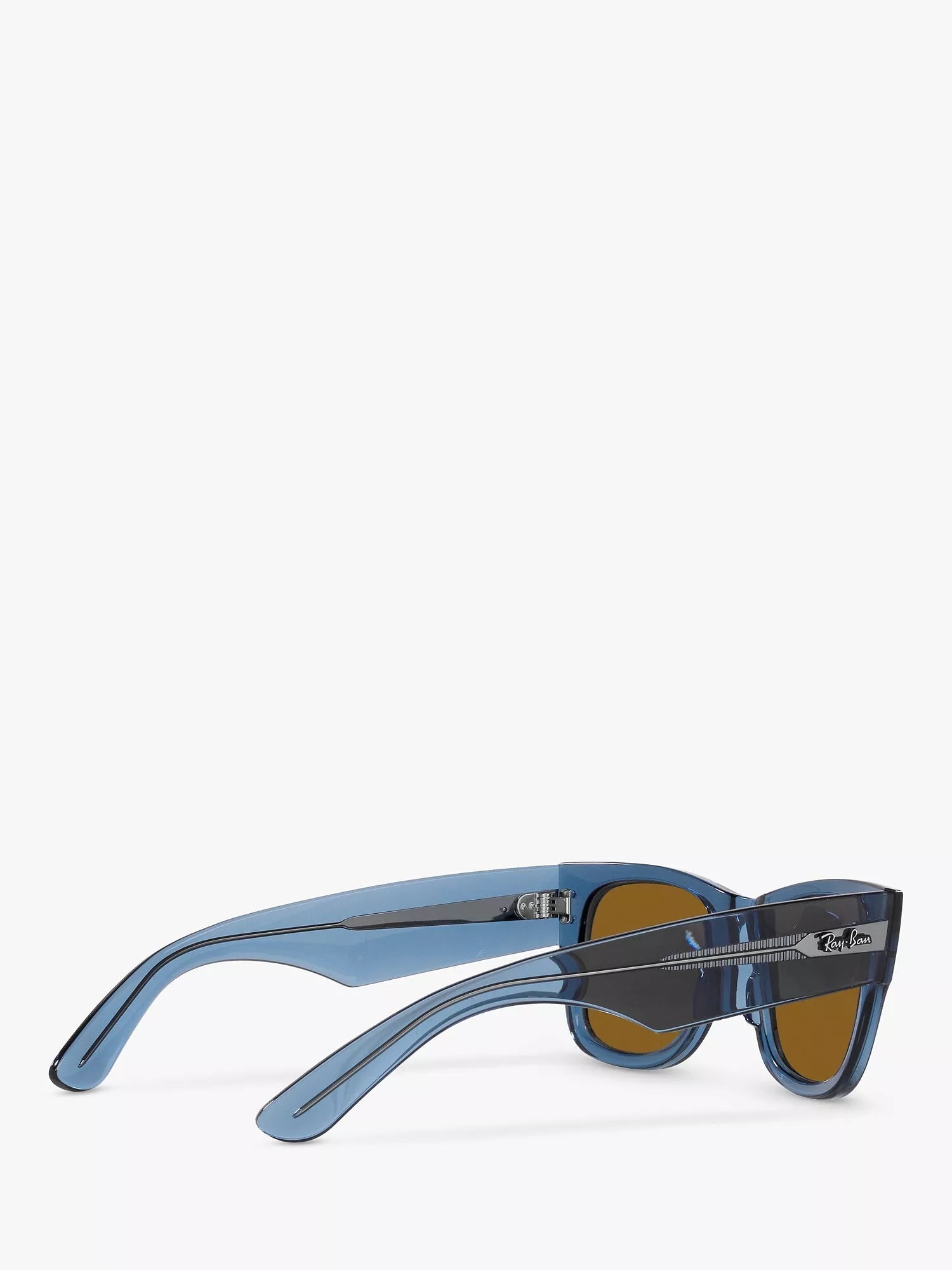 Ray-Ban Mega Wayfarer sunglasses transparent blue - British product