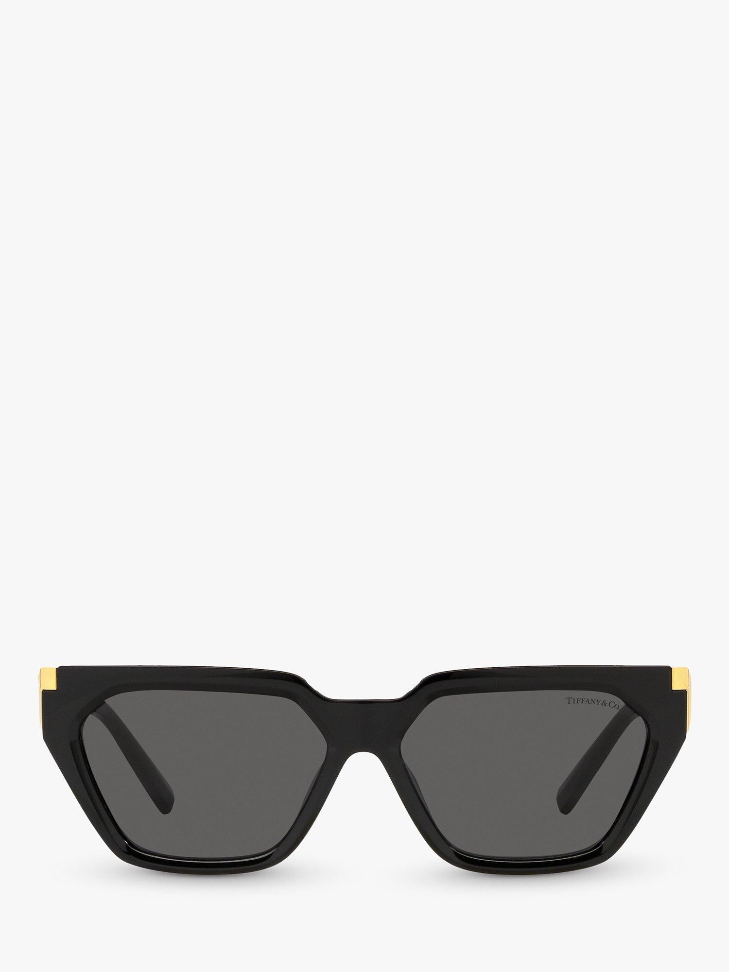 Tiffany & Co irregular sunglasses black (British brand)