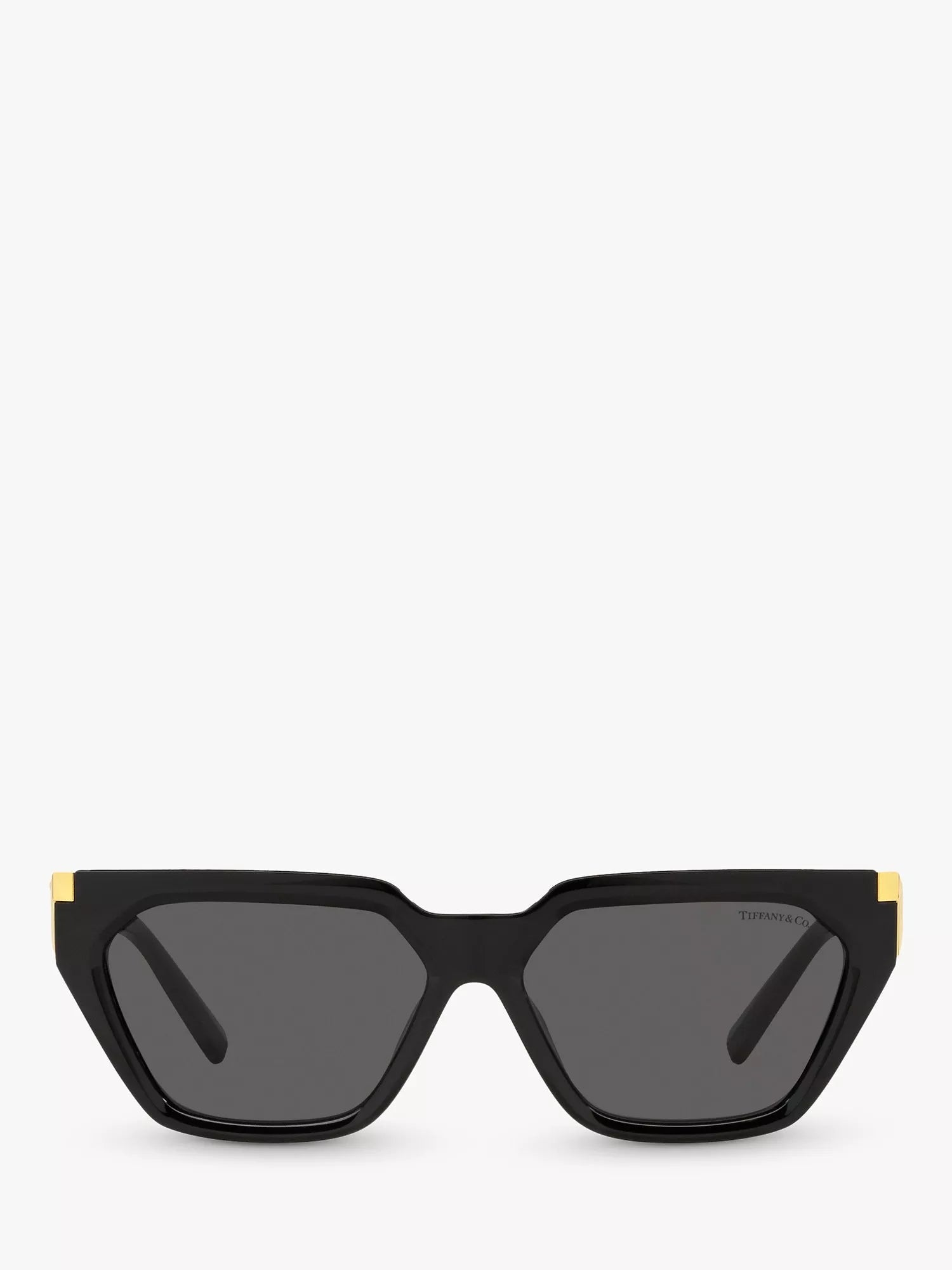 Tiffany & Co irregular sunglasses black (British brand)