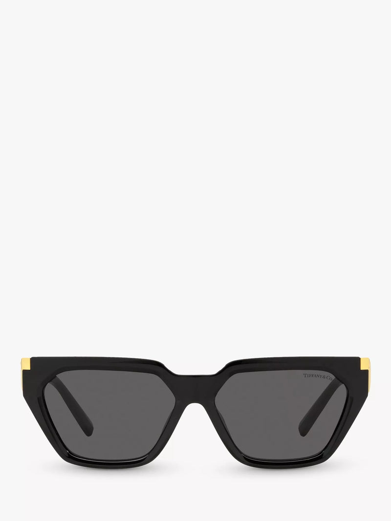 Tiffany & Co irregular sunglasses black (British brand)