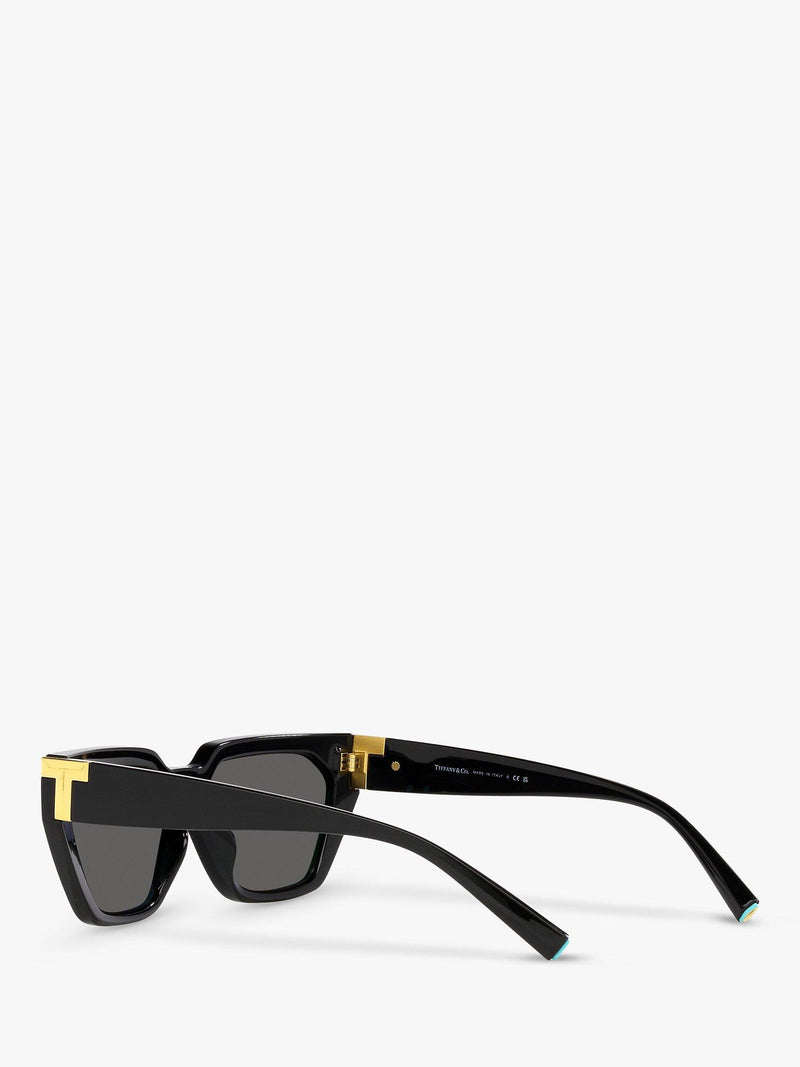 Tiffany & Co irregular sunglasses black (British brand)