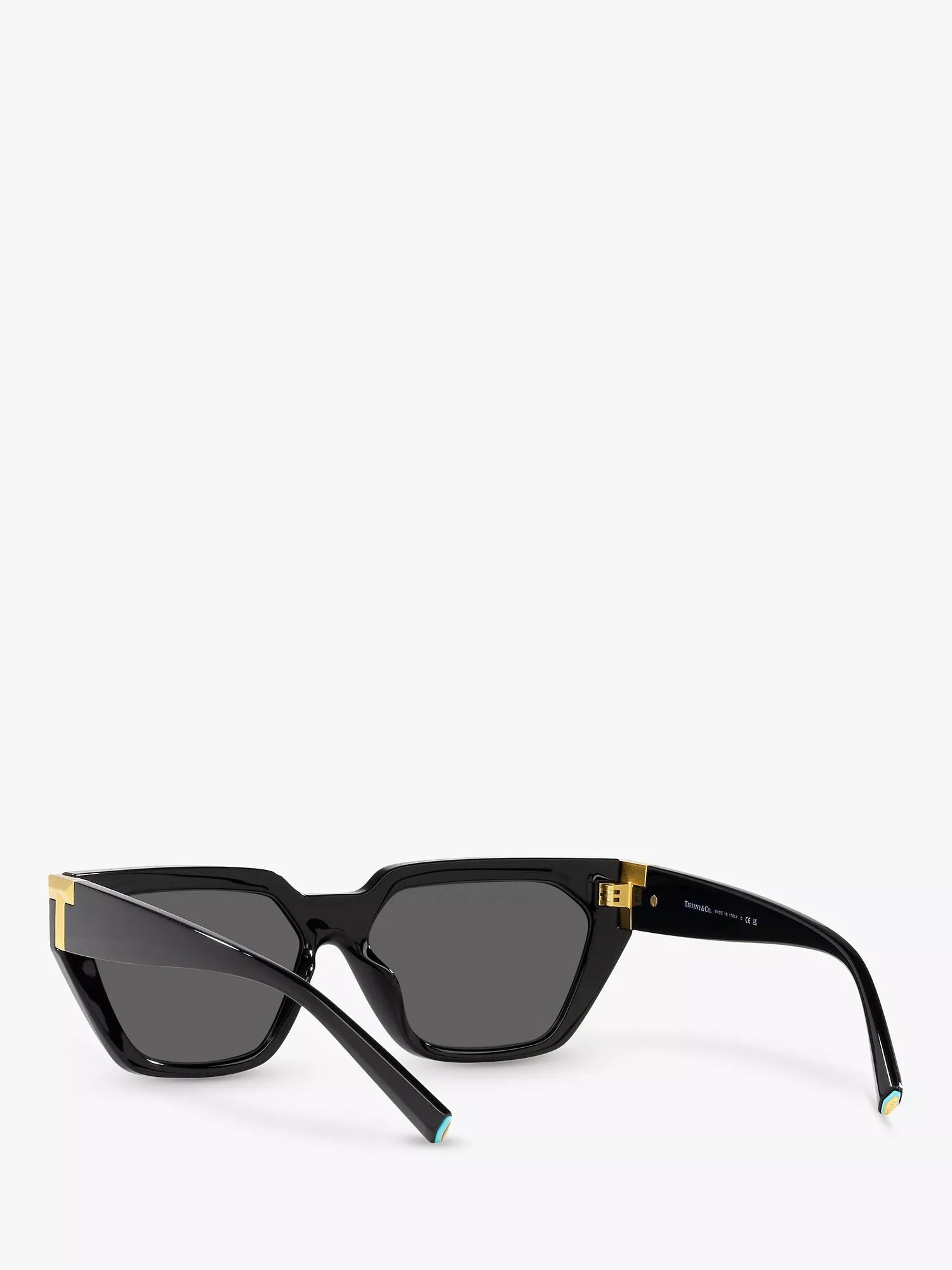 Tiffany & Co irregular sunglasses black (British brand)