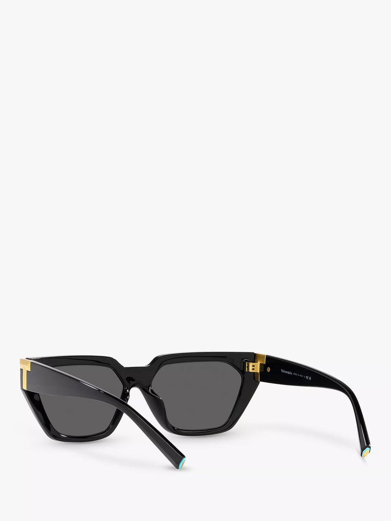 Tiffany & Co irregular sunglasses black (British brand)