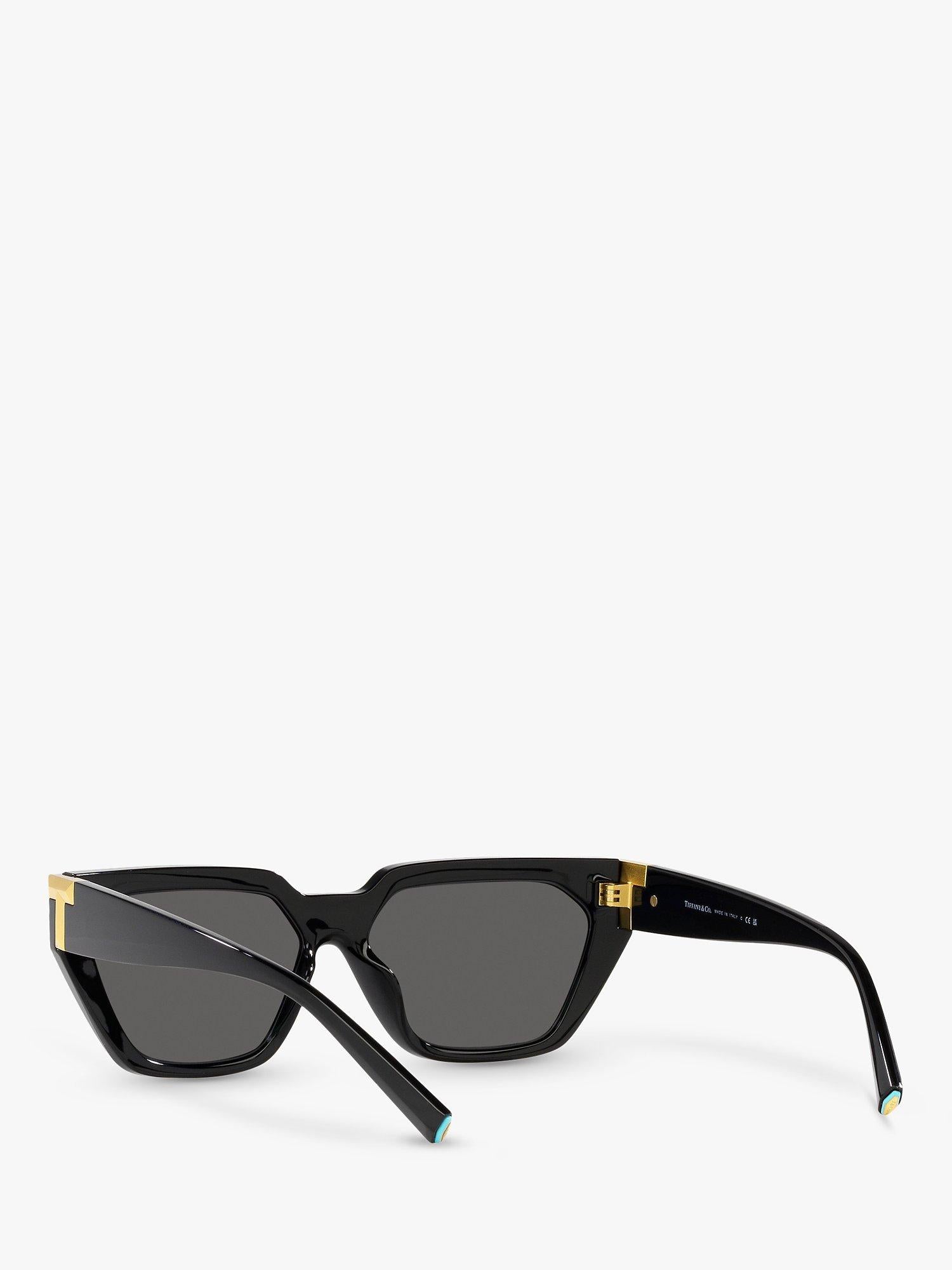 Tiffany & Co irregular sunglasses black (British brand)