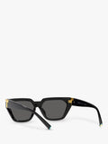 Tiffany & Co irregular sunglasses black (British brand)