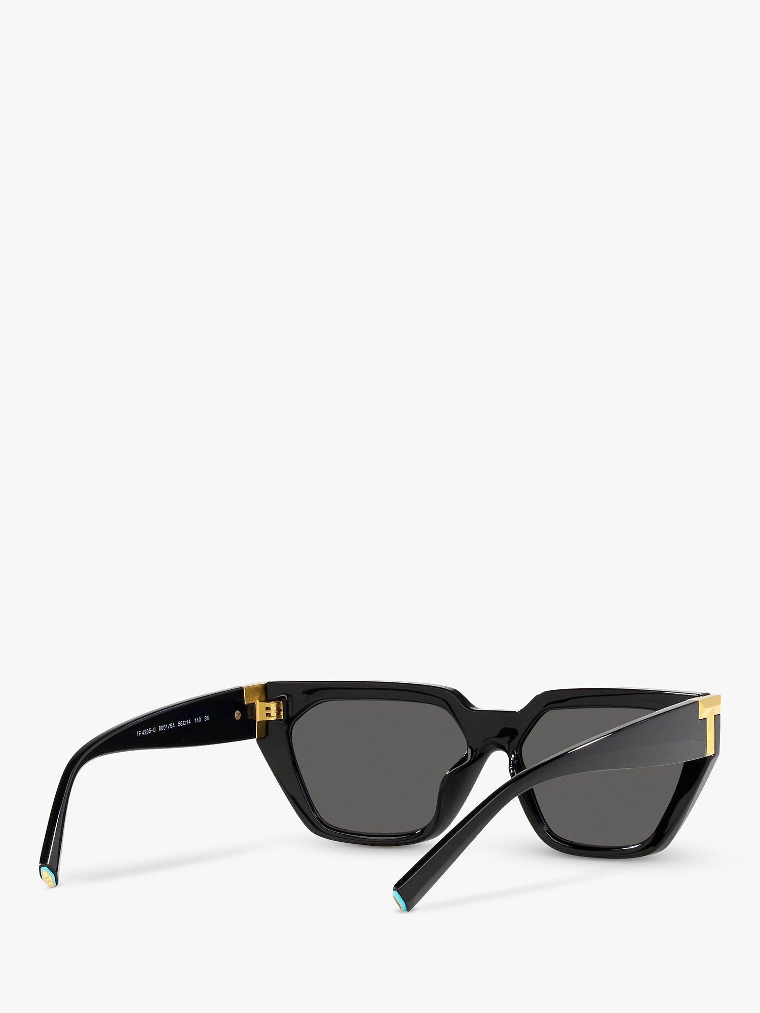Tiffany & Co irregular sunglasses black (British brand)