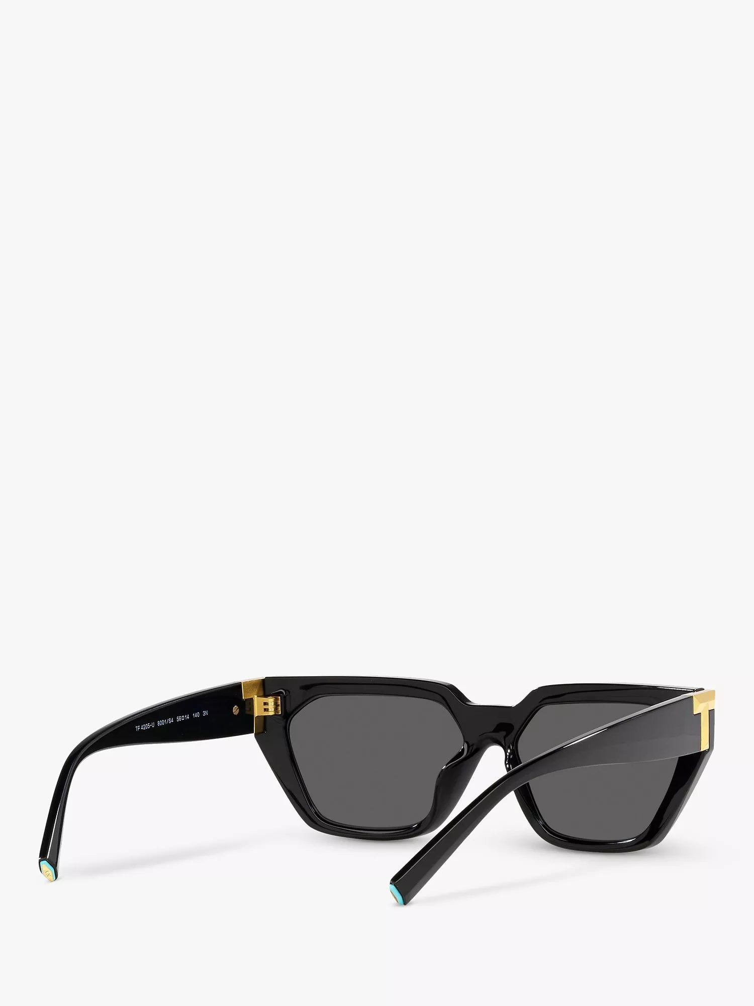 Tiffany & Co irregular sunglasses black (British brand)