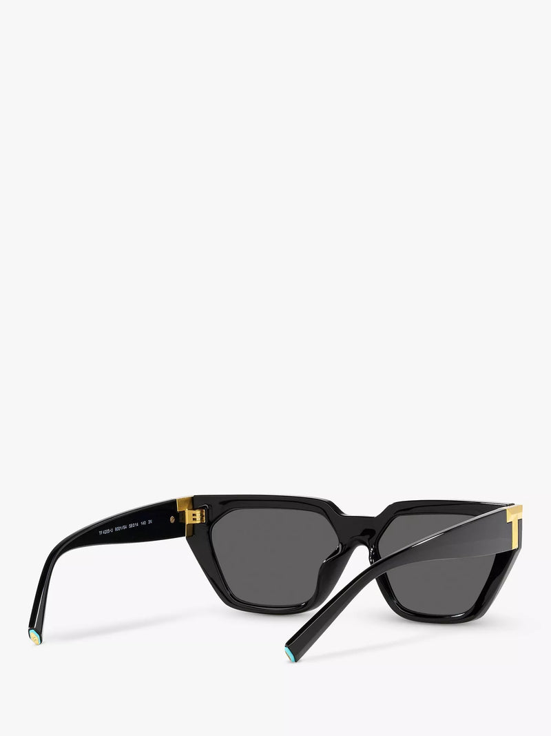 Tiffany & Co irregular sunglasses black (British brand)
