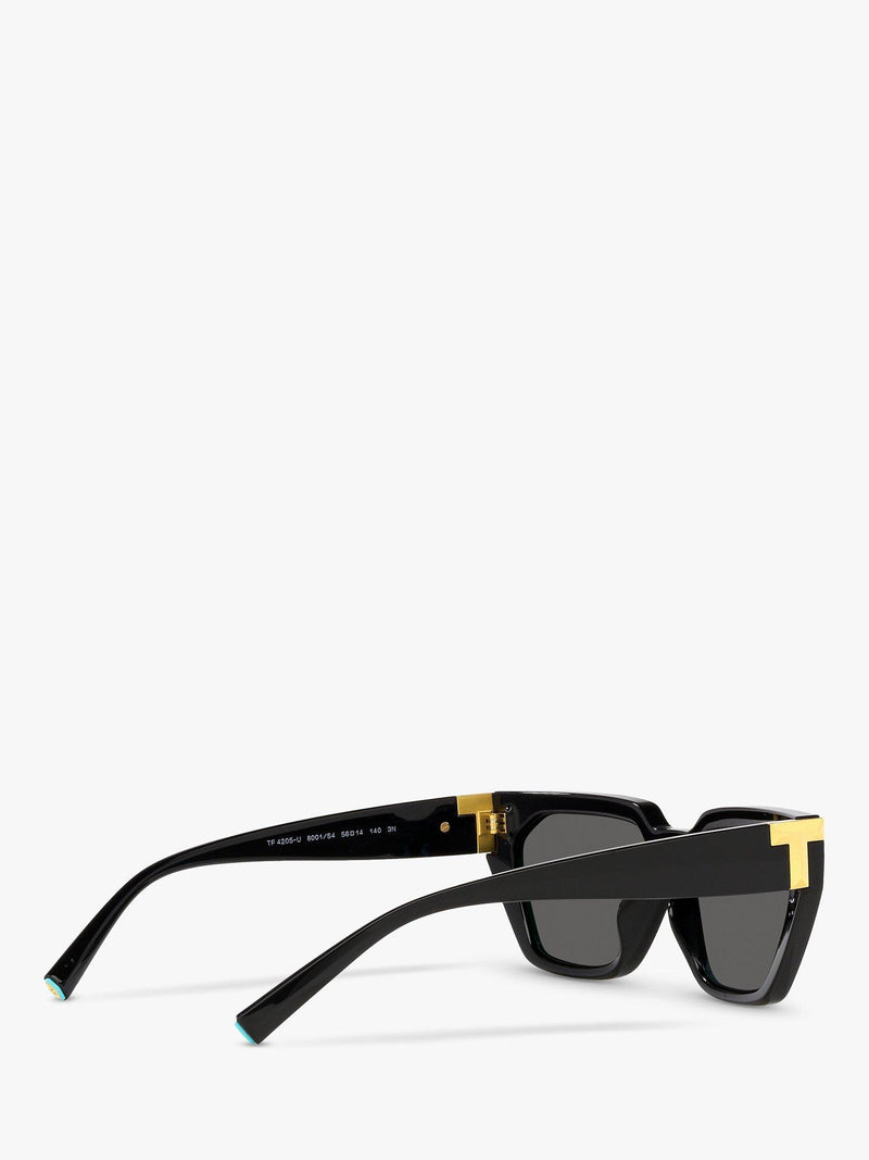 Tiffany & Co irregular sunglasses black (British brand)