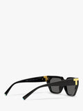 Tiffany & Co irregular sunglasses black (British brand)