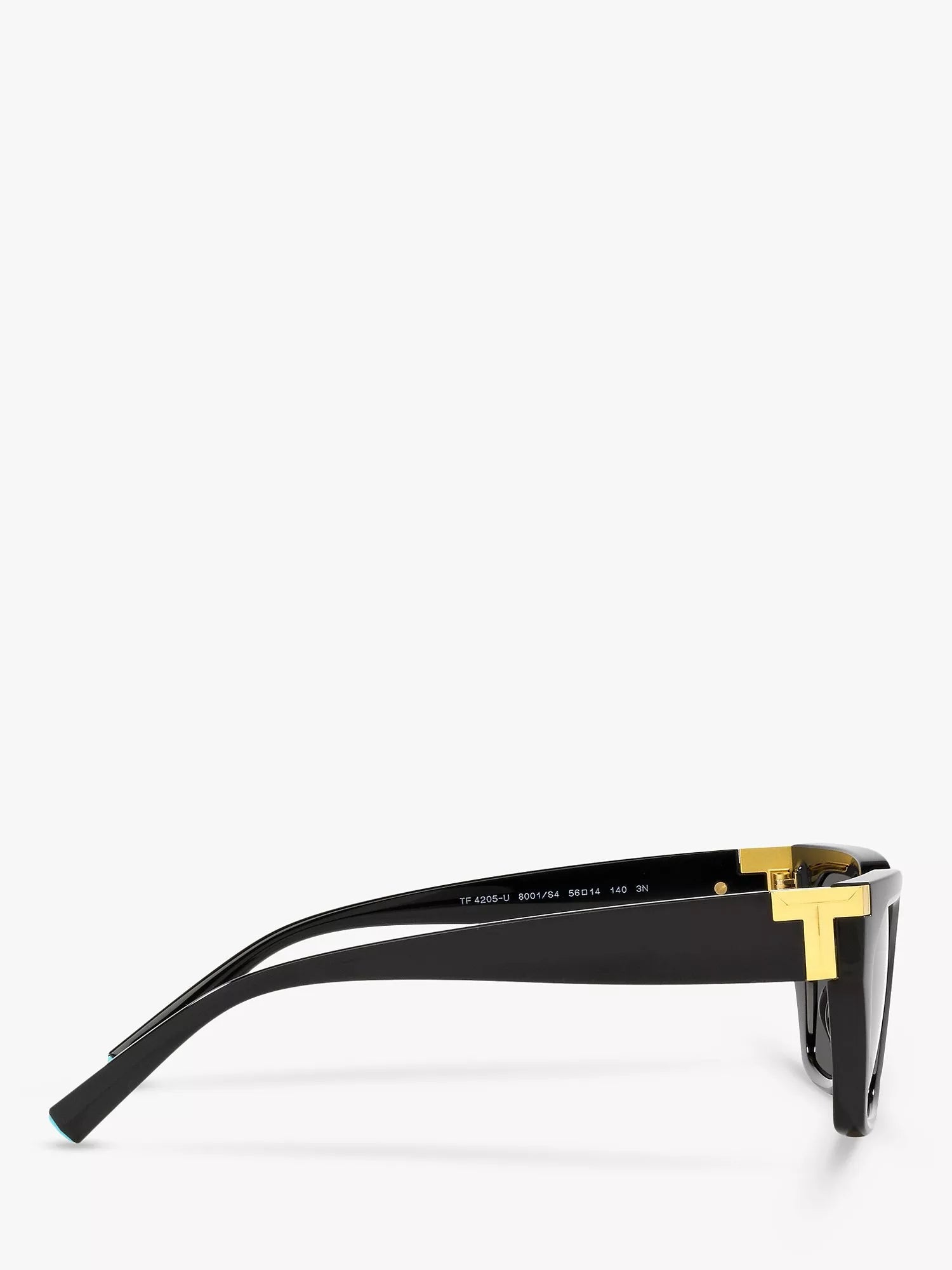 Tiffany & Co irregular sunglasses black (British brand)