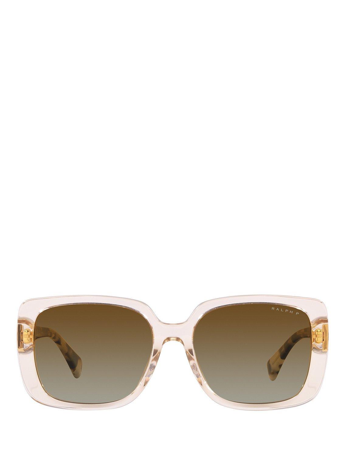 Ralph Lauren pillow sunglasses shiny Havana Beige, UK version