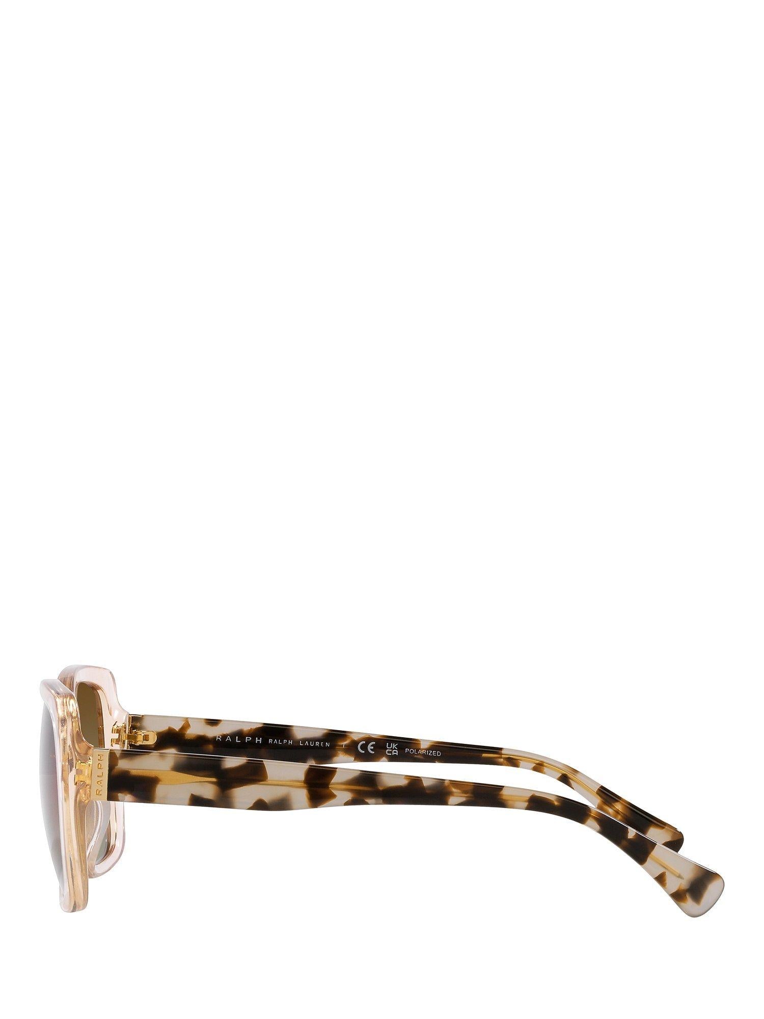 Ralph Lauren pillow sunglasses shiny Havana Beige, UK version