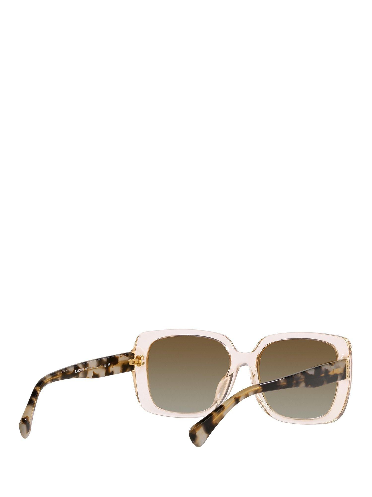 Ralph Lauren pillow sunglasses shiny Havana Beige, UK version