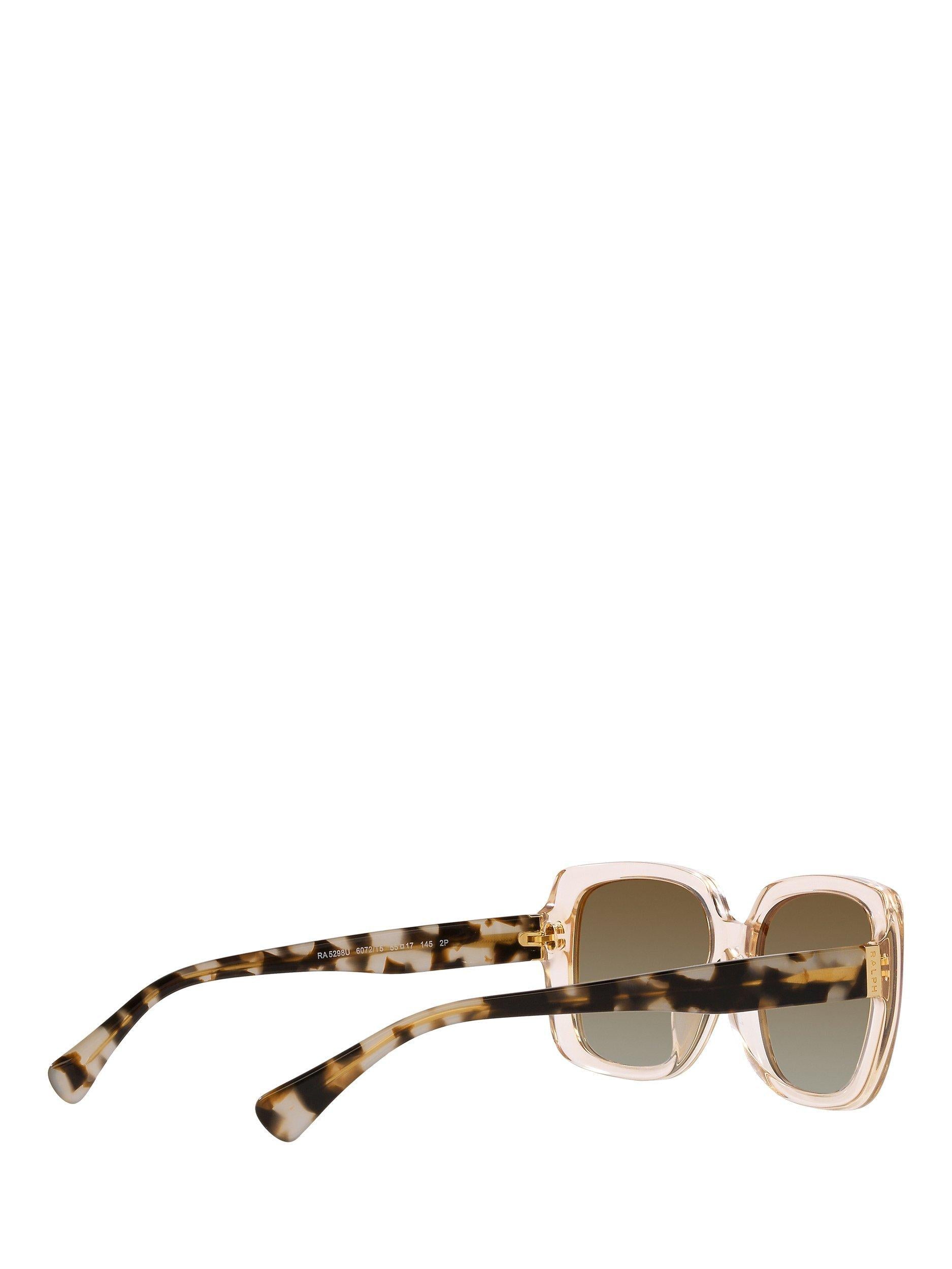 Ralph Lauren pillow sunglasses shiny Havana Beige, UK version