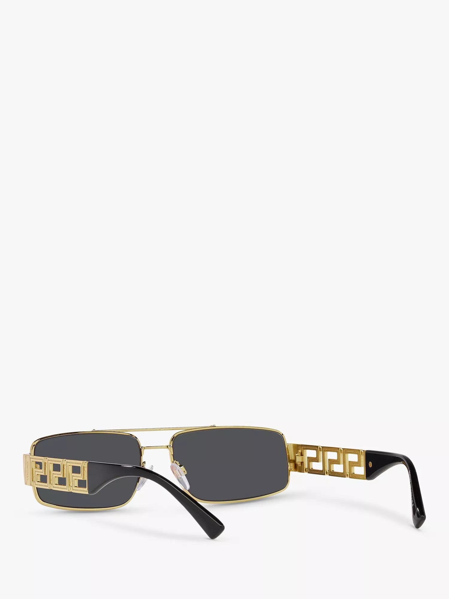 Versace VE2257 gold rectangular sunglasses, UK version