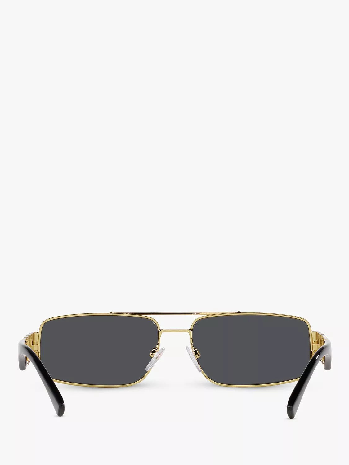 Versace VE2257 gold rectangular sunglasses, UK version