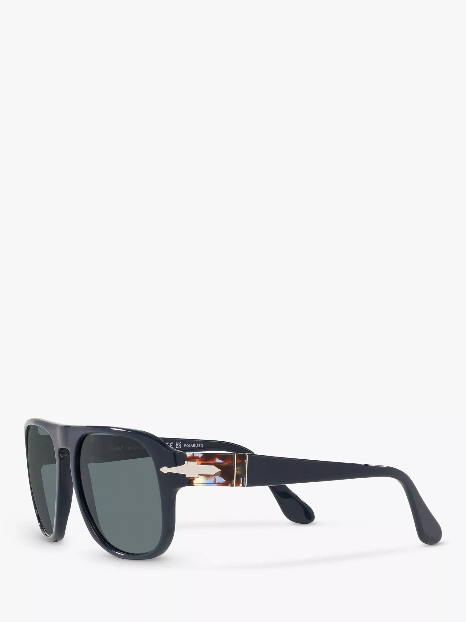 Persol PO3310S polarised pillow sunglasses blue dust glass - British product