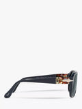 Persol PO3310S polarised pillow sunglasses blue dust glass - British product