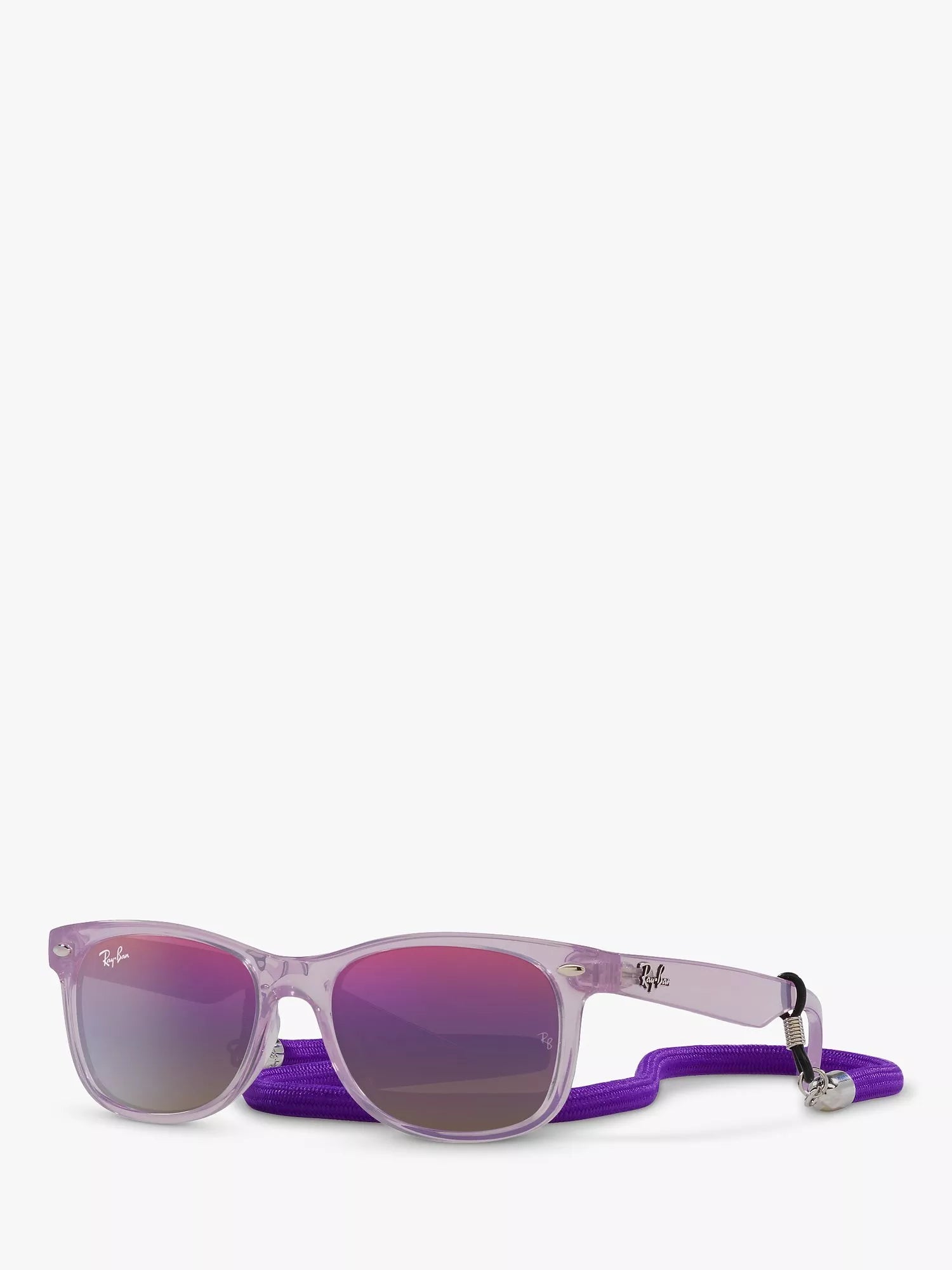 Ray-Ban Junior RJ9052S sunglasses opal purple, imported from the UK