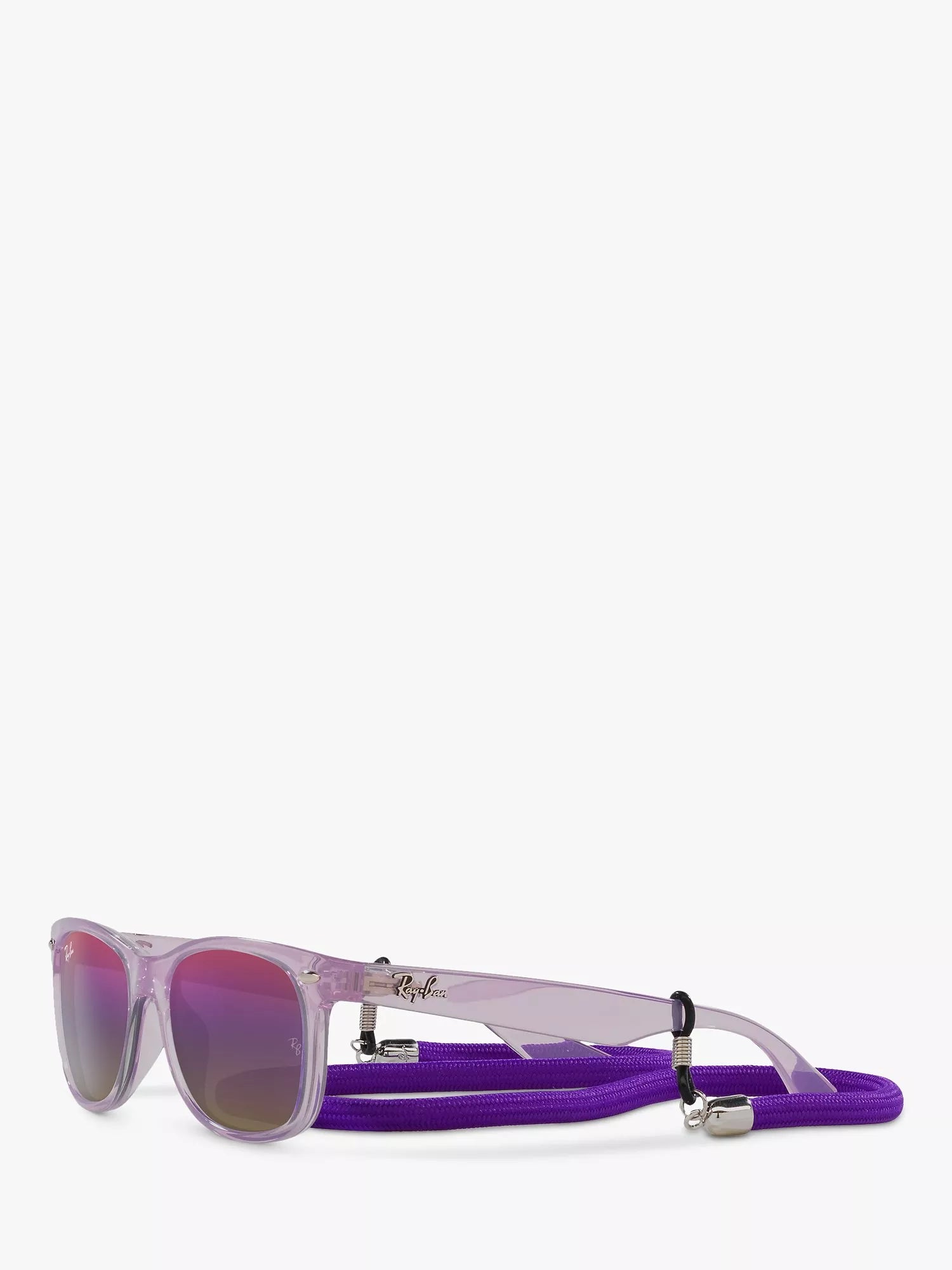 Ray-Ban Junior RJ9052S sunglasses opal purple, imported from the UK